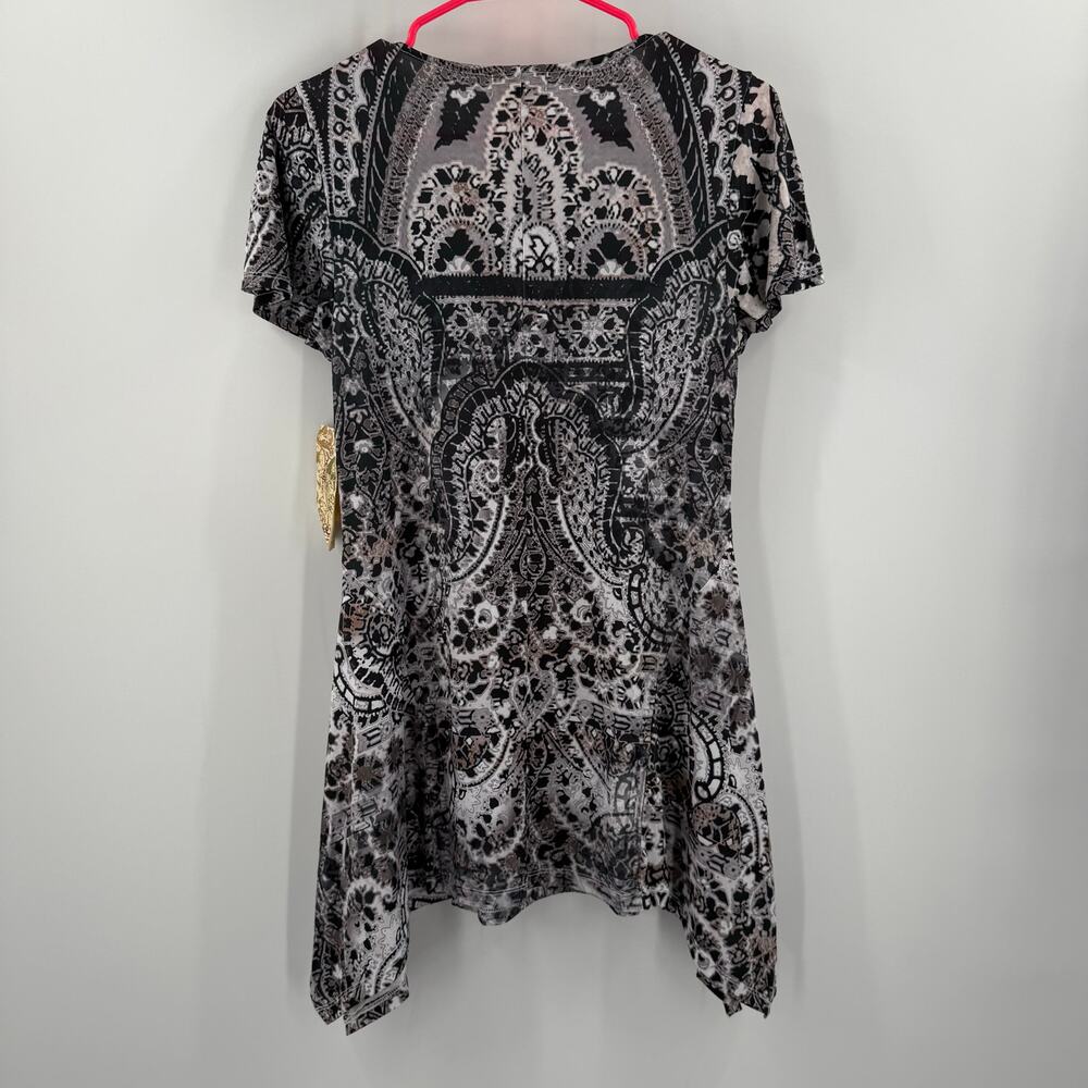 ONE WORLD Unity Tunic Top Size Extra Small NWT Sl… - image 2